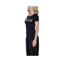 Guess Active Women's Black Cotton Tops & T-Shirt - 44 IT thumbnail