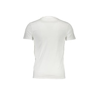 Guess Jeans Men's Chic White Slim Fit V-Neck Tee - 2XL thumbnail