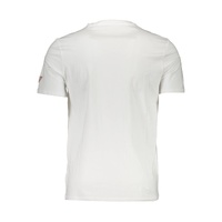 Guess Jeans Men's Sleek White Cotton Slim Tee with Logo Print - 2XL thumbnail