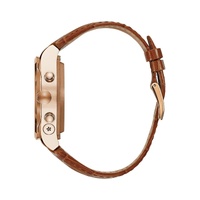 Guess Men's Brown Leather Watch - One Size thumbnail
