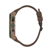 Guess Men's Brown Silicone Watch - One Size thumbnail