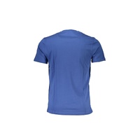 Harmont & Blaine Men's Blue Cotton T-Shirt - 2XL thumbnail