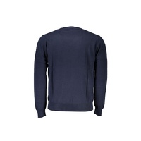 Harmont & Blaine Men's Blue Cotton Sweater - 2XL thumbnail