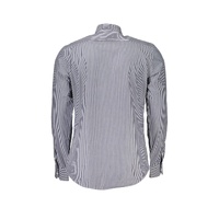 Harmont & Blaine Men's Blue Cotton Shirt - 2XL thumbnail
