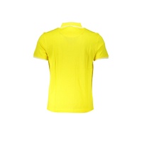 Harmont & Blaine Men's Yellow Cotton Polo Shirt - M thumbnail