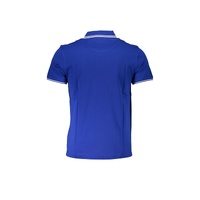 Harmont & Blaine Men's Blue Cotton Polo Shirt - XL thumbnail