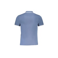 Harmont & Blaine Men's Blue Cotton Polo Shirt - M thumbnail