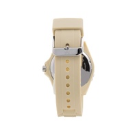 Haurex Unisex's Cream Rubber Watch - One Size thumbnail