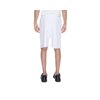 Icon Men's White Cotton Short - 44 IT thumbnail