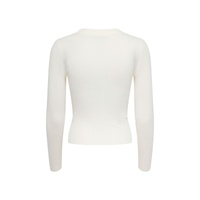 Jacqueline De Yong Women's White Viscose Tops & T-Shirt - 42 IT thumbnail