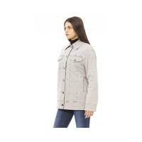 Jacob Cohen Women's Elegant Gray Cotton Blend Jacket - 40 IT thumbnail
