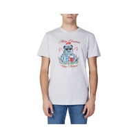 Jack Jones Men's Gray Cotton T-Shirt - 54 IT thumbnail