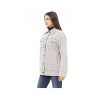 Jacob Cohen Women's Elegant Gray Cotton Blend Jacket - 42 IT thumbnail