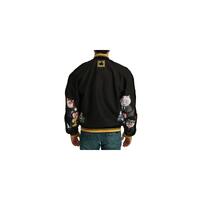 Dolce & Gabbana Bomber Jacket with Multicolor Motive 48 IT Men thumbnail