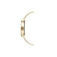 Rose Gold Fashion Analog Watch with Rhine Stone Facing One Size Women thumbnail