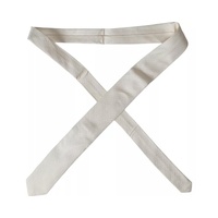 Dolce & Gabbana Men's Off White Patterned Silk Classic Adjustable Tie - One Size thumbnail