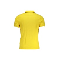 K-WAY Men's Yellow Cotton Polo Shirt - M thumbnail