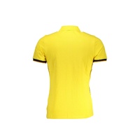 K-WAY Men's Yellow Cotton Polo Shirt - S thumbnail