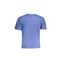 K-WAY Men's Blue Cotton T-Shirt - M thumbnail