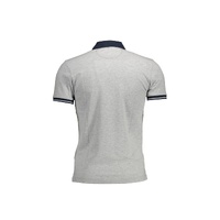 La Martina Men's Gray Cotton Polo Shirt - 2XL thumbnail