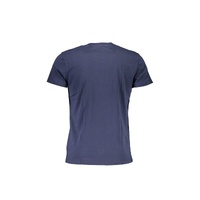 La Martina Men's Blue Cotton T-Shirt - L thumbnail