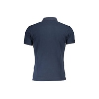 La Martina Men's Blue Cotton Polo Shirt - L thumbnail
