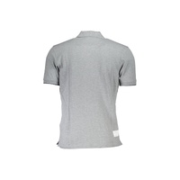 La Martina Men's Gray Cotton Polo Shirt - M thumbnail