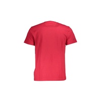 La Martina Men's Red Cotton T-Shirt - L thumbnail