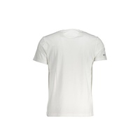 La Martina Men's White Cotton T-Shirt - M thumbnail