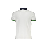 La Martina Men's White Cotton Polo Shirt - L thumbnail