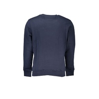 La Martina Men's Blue Cotton Sweater - M thumbnail