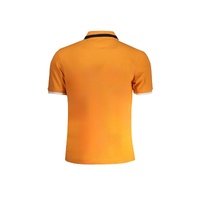 La Martina Men's Orange Cotton Polo Shirt - M thumbnail