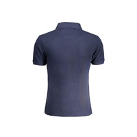 La Martina Men's Blue Cotton Polo Shirt - M thumbnail