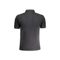 La Martina Men's Black Cotton Polo Shirt - M thumbnail