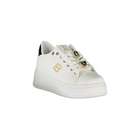 Laura Biagiotti Women's White Synthetic  Sneaker - 38 EU thumbnail