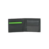 Minimalist Black Wallet with Tucuman Theme One Size Men thumbnail