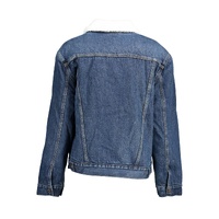 Levi's Women's Blue Cotton Jackets & Coat - M thumbnail