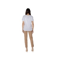 Liu Jo Women's White Cotton Tops & T-Shirt - 42 IT thumbnail