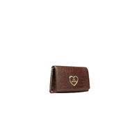 Love Moschino Women's Brown Polyethylene Crossbody Bag - One Size thumbnail