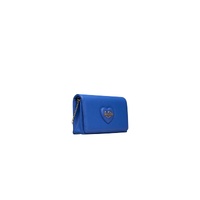 Love Moschino Women's Blue Polyethylene Crossbody Bag - One Size thumbnail