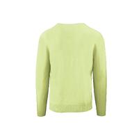 Yellow V-Neck Cashmere Sweatshirt 2XL Men thumbnail