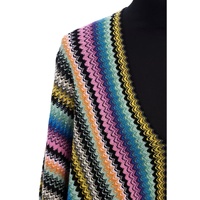 Missoni Women's Multicolor Wool  Poncho - One Size thumbnail