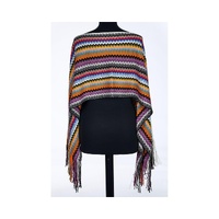 Missoni Women's Multicolor Wool Poncho - One Size thumbnail