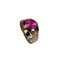 Michael Kors Unisex's Slim Runway Stainless Steel Watch MK3291 Pink Silver - One Size thumbnail