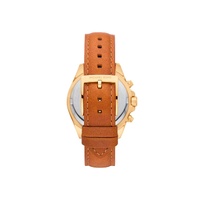 Michael Kors Women's Brown Leather Watch - One Size thumbnail