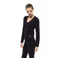 Montana Blu Women's Blue Wool Sweater - 42 IT thumbnail