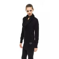 Montana Blu Women's Black Wool Sweater - 44 IT thumbnail