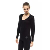 Montana Blu Women's Black Wool Sweater - 44 IT thumbnail