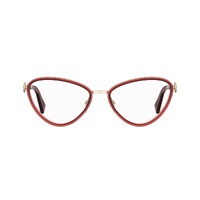 Moschino Women's Burgundy Metal Frames - One Size thumbnail