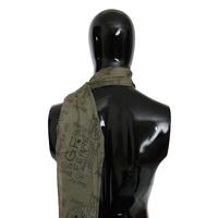 Brand New Authentic GF FERRE Scarf with Logo Details One Size Women thumbnail